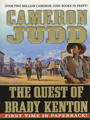 cover image of The Quest of Brady Kenton